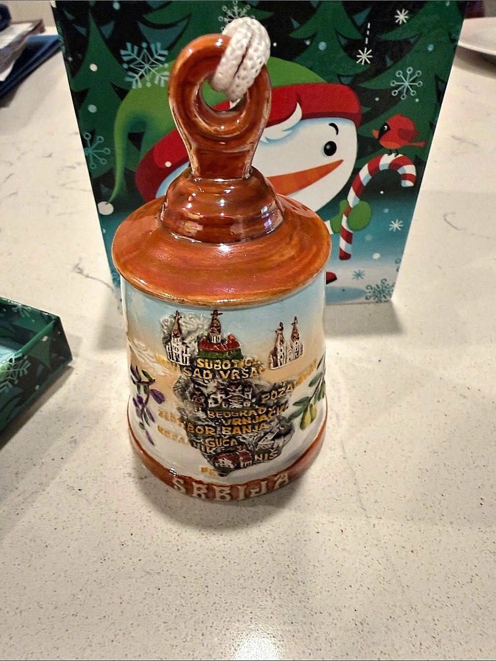 Serbia ornament